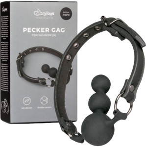Ball Gag With Silicone Beads Knebel z kulkami