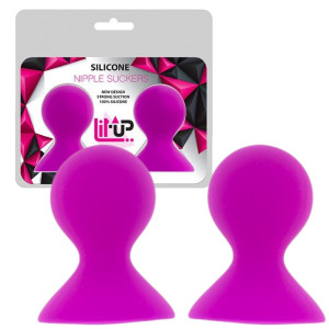 PLEASURE PUMPS NIPPLE SUCKERS PINK Różowe przyssawki do sutków