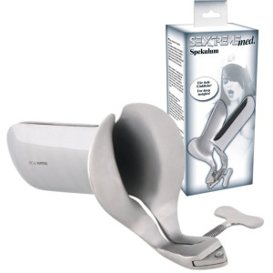 Wziernik wykonany ze stali nierdzewnej do BDSM