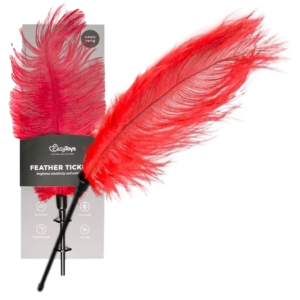 Red Feather Tickler Piórko, Czerwone BDSM