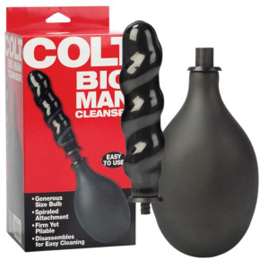 Big Man Cleanser - Irygator do miejsc intymnych - Leawatywa - Czarna - COLT