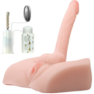 Male Cock and Vagina - Masturbator dla Niej i Niego - z wibracjami