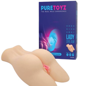 MSX Lady Dream Masturbator Realistyczny - pochwa, Cielisty TPR