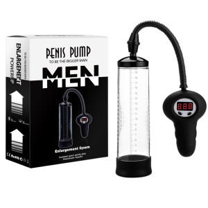 Boss Series Elektryczna pompka do penisa, Przezroczysta