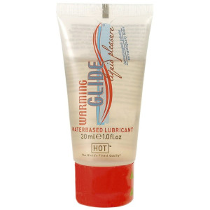 Lubrykant na bazie wody - Warming Glide Liquid Pleasure 30 ml - z efektem rozgrzewania - HOT