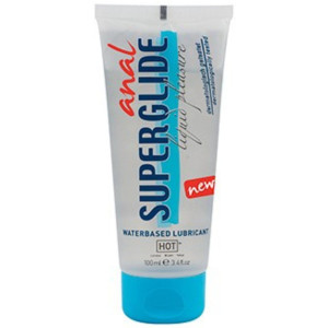 Lubrykant analny na bazie wody - Anal Superglide 100 ml  - gęsty, uniwersalny - HOT