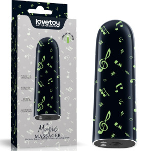 Glow-in-the-dark Music Massager - Masażer na USB