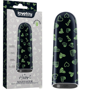 Heart Massager Świecący w ciemności masażer, USB