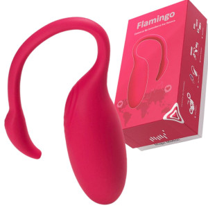 Magic Motion - Flamingo Vibrating Bullet Wibrujące jajeczko sterowane aplikacją, USB