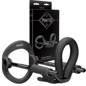 Penis Extender - Black Profesjonalny wydłużacz penisa, Czarny