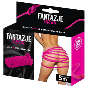 Linki - Fantazje BDSM Lina do krępowania Różowe