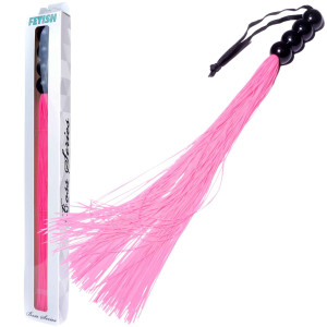Fetish Boss Series - Pejcz, Różowy do zabaw BDSM - Whip Pink 14"
