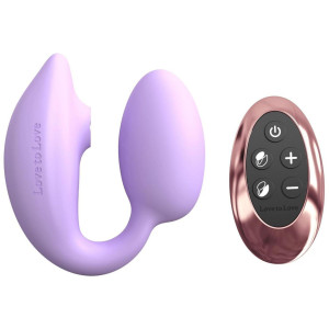 WONDERLOVER - VIVA MAUVE - Wielofunkcyjny wibrator do punktu G i stymulacji łechtaczki, USB