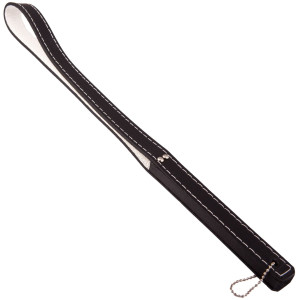 Pas do chłosty i zabaw BDSM - skórzany - WHIPS