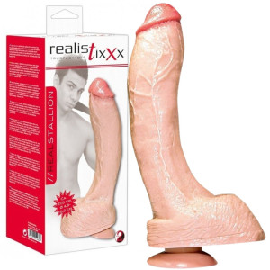 Realistixxx Stallion Super olbrzymie dildo dla wymagających, PVC