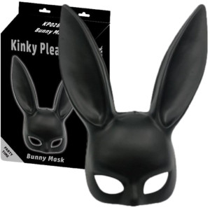 Maska królika - Bunny Mask - do zabaw BDSM - Power Escorts