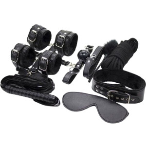 Top bondage kit Zestaw, Czarny BDSM