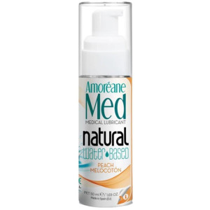 AM.Peach Water Based Lubricant with phytoplankton 50ml Lubrykant żel na bazie wody o zapachu brzoskwiniowym