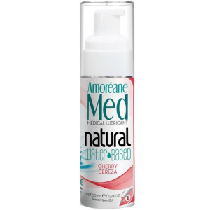 AM.Cherry Water Based Lubricant with phytoplankton 50ml Lubrykant żel na bazie wody o zapachu wiśniowym