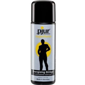 Lubrykant na bazie wody  - Superhero 30 ml - wzmacniający doznania dla Niego - Pjur