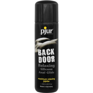 Pjur backdoor anal glide 250 ml jojoba silicone lubricant Lubrykant silikonowy żel analny rozluźniający