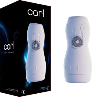 Masturbator - Carl - BR311 - z efektami dźwiękowymi, cichy, USB - Power Escorts
