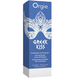 Lubrykant analny - GREEK KISS - 50 ML - rozgrzewający z aromatem mięty - Orgie