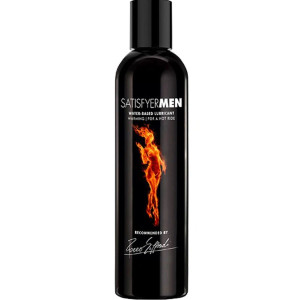 Lubrykant na bazie wody - Warming 300 ml - z efektem rozgrzewania, nawilżający - Satisfyer Men