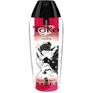 Lubrykant na bazie wody - Aroma Blazing 165 ml - o zapachu wiśni - Shunga Toko