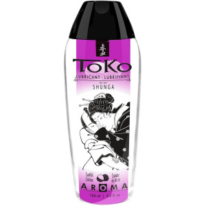 Lubrykant na bazie wody - Aroma 165 ml - o zapachu liczi - Shunga Toko