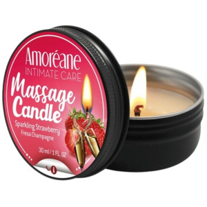 Świeca- Massage Candle Sparkling Strawberry 30ml