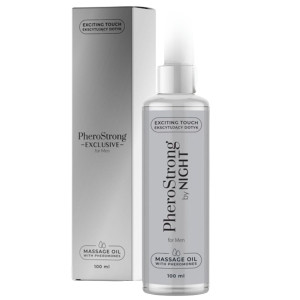 Olejek dla mężczyzn do masażu erotycznego - PheroStrong Exclusive 100 ml