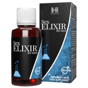 Sex ELIXIR dla mężczyzn stymulujący orgazm - 30 ml. -  większe libido