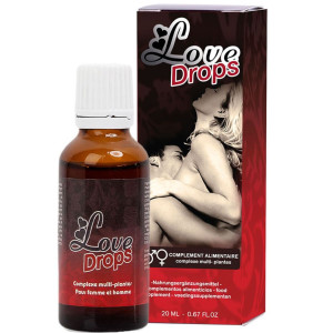 Eliksir par na zwiększenie libido - LOVE DROPS 20 ML - pobudza zmysły i potęguje orgazmy