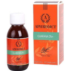 Suplement diety na zwiększenie produkcji spermy nasienia - APHRODICT GUARANA ZN + 100 ml  - Ruf