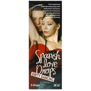 Suplement diety dla par - Spanish Love Drops Dirty Dancing 30 ml - na zwiększenie libido