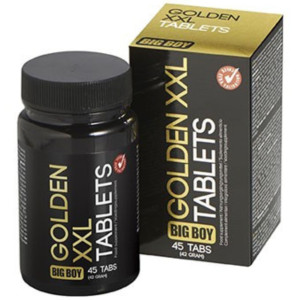 Tabletki na powiększenie penisa - Big Boy Golden XXL 45 tab - lepszy seks - Cobeco