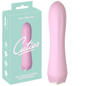 Różowy wibrator dopochwowy na USB Cuties Mini Vibrator
