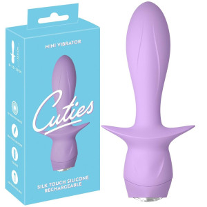 Fioletowy wibrator dopochwowy na USB, Cuties Mini Vibrator 4