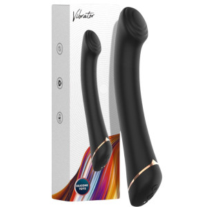 Czarny wibrator do stymulacji punktu G Gwand - USB, Wodoodporny, Silikonowy - Boss Series