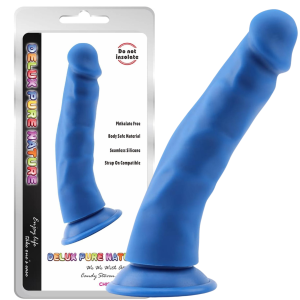 Dildo realistyczne - Steven.R - Blue - z przyssawką, Silikonowe - CHISA