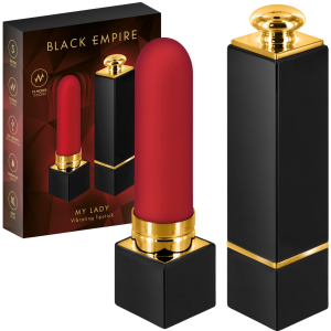 Wibrator łechtaczkowy Mylady Usb silikonowy czerwony 7 cm dyskretny Black Empire