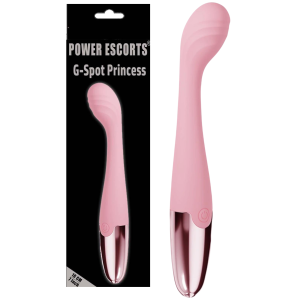 Różowy wibrator - G Spot Princess - 18 Cm - stymulujący punkt G, USB Silikonowy