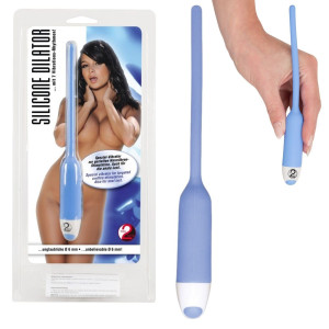 Fioletowy dilator z wibracjami - na baterie - Silikonowy - You2Toys