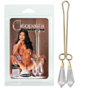 Biżuteria na łechtaczkę z ozdobnymi kryształkami - CLEOPATRA CLIT  - Calexotics