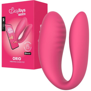 Różowy wibrator dla par - Orio - sterowany aplikacją - EasyConnect - Easy Toys