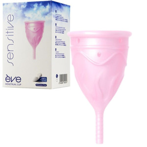 Różowy kubeczek Menstruacyjny -  rozmiar L - Eve Cup Sensitive