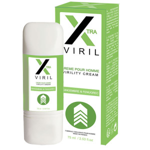 Krem odświeżający do pielęgnacji penisa  - X Viril 75 ml - kozieradka i imbir - Ruf