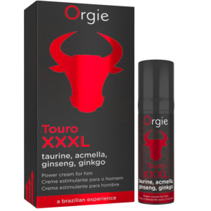 Krem wzmacniający erekcje - OURO XXXL - 15 ML - większy i twardszy penis - Orgie