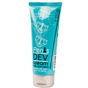 Krem zwiększający rozmiar penisa - PENIS DEV CREAM 100 ML - grubszy i twardszy